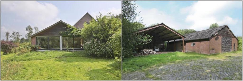 Afbeelding 2.4: De tuinkamer (links) en de kapschuur en voormalige veestal (rechts) (Bron: Heero Boer makelaardij) 2.2 Gewenste situatie 2.2.1 Wijziging In de gewenste situatie wijzigt er vooralsnog niets ten opzichte van de huidige situatie.