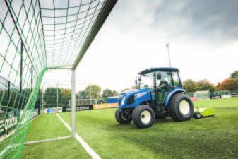 15 Maneges, landerijen en professioneel terreinbeheer. New Holland Boomer-tractoren werden ontworpen voor continu gebruik, en voldoen aan de eisen van professionele gebruikers.