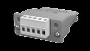 Baud rates: 9,6 kbits/s - 12 Mbits/s ondersteund. Veldbus DeviceNet Veldbusoptiemodule voor DeviceNetcommunicatie. Baud rates: 125-500 kbits/s ondersteund.