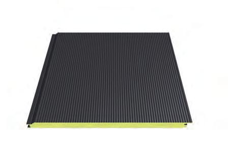 Geïsoleerde panelen JI WLL 1000VB PIR 60/80/100/120/150 mm (sandwichpaneel wand) NIEUW!