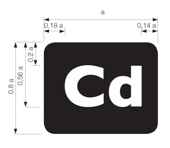 Elektronische beeldschermen met een beeldschermpaneel waarin de concentratiewaarden van Cadmium (Cd) in gewichtsprocenten in homogene materialen meer dan 0,01 % bedragen, zoals gedefinieerd in