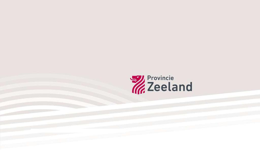 Logo Provincie Zeeland Abdij 6 4331 BK Middelburg Postbus 6001 4330 LA Middelburg +31 118 631011 IBAN NL08 BNGH 0285010557 Gedeputeerde Staten het bestuur van het Samenwerkingsverband Welzijnszorg