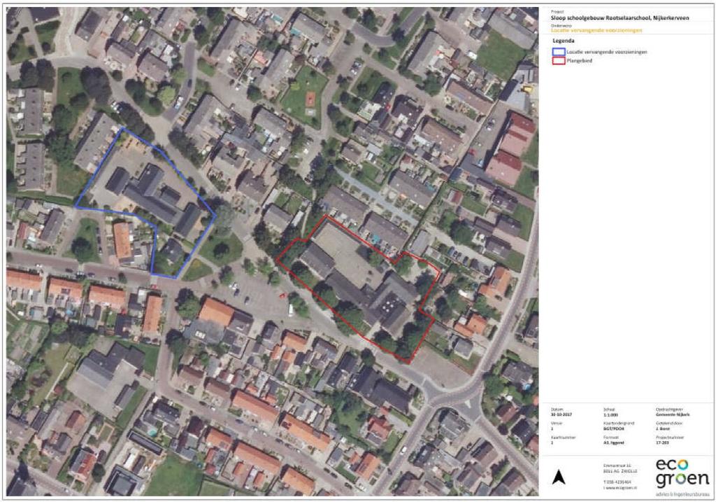 BIJLAGE 3 Locatie permanente voorzieningen huismus en gewone dwergvleermuis Figuur 3.