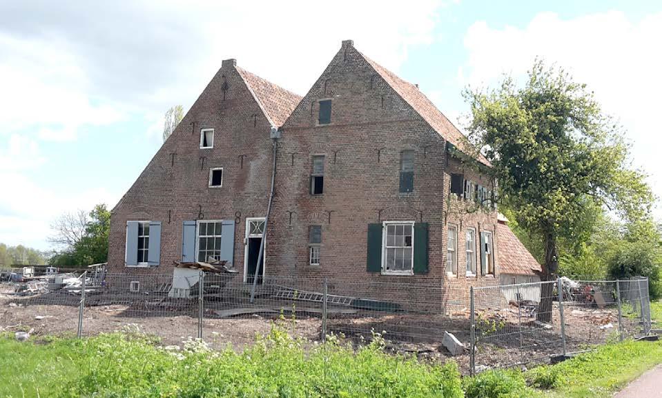 Rijksmonument Huis Hamerden Vergeleken met vorig jaar is Huis Hamerden bijna niet meer te herkennen.