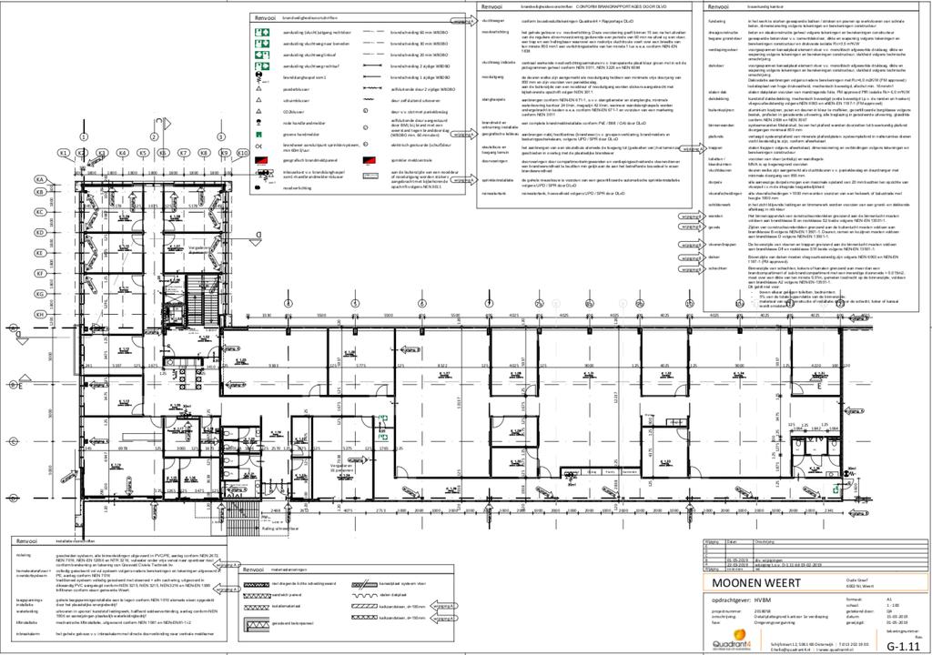 Afbeelding 6: indeling eerste verdieping kantoor 19 Quadrant4