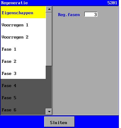 Deze instellingen gelden direct voor alle filters. Het activeren van bewakingen, metingen en uitgangen dient nog wel hier te worden gedaan.