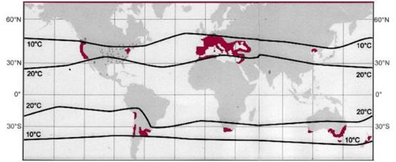 4. Ligging en klimaatgordel Georgië: gelegen tussen 41