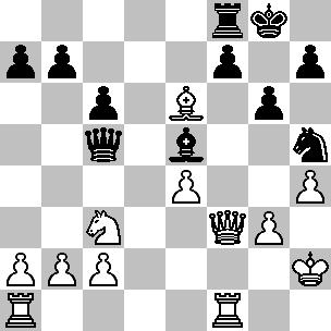 20.Lxe6 fxe6 Waarom Wim? 20...Pxg3!! was toch de bedoeling? Stelling na 20.Lxe6 21.Dxf8+ Dxf8 22.Txf8+ Kxf8 23.Pe2 23.Tg1 23...Pf6 24.c3 24.Te1! 24...Pxe4 25.Pf4 25.Kg2! 25...Ke7 25...Lxf4! 26.