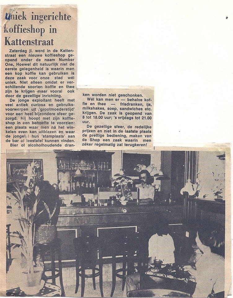 In den beginne..(babi smoor en krabomelet) Vanaf de eerste dag dat wij hoorden over de Kattenstraat 1, hoorden wij over Jan Willem en Ida. Op 17 mei 1975 (!