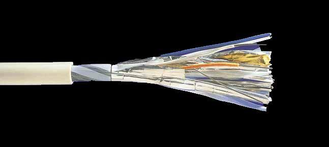 INFORMATIEFICHE 8-16/16 TPVF-Cca s3,d2,a3 Telefoniekabel voor gebruik binnen, Cca s3,d2,a3, afgeschermd per paar.