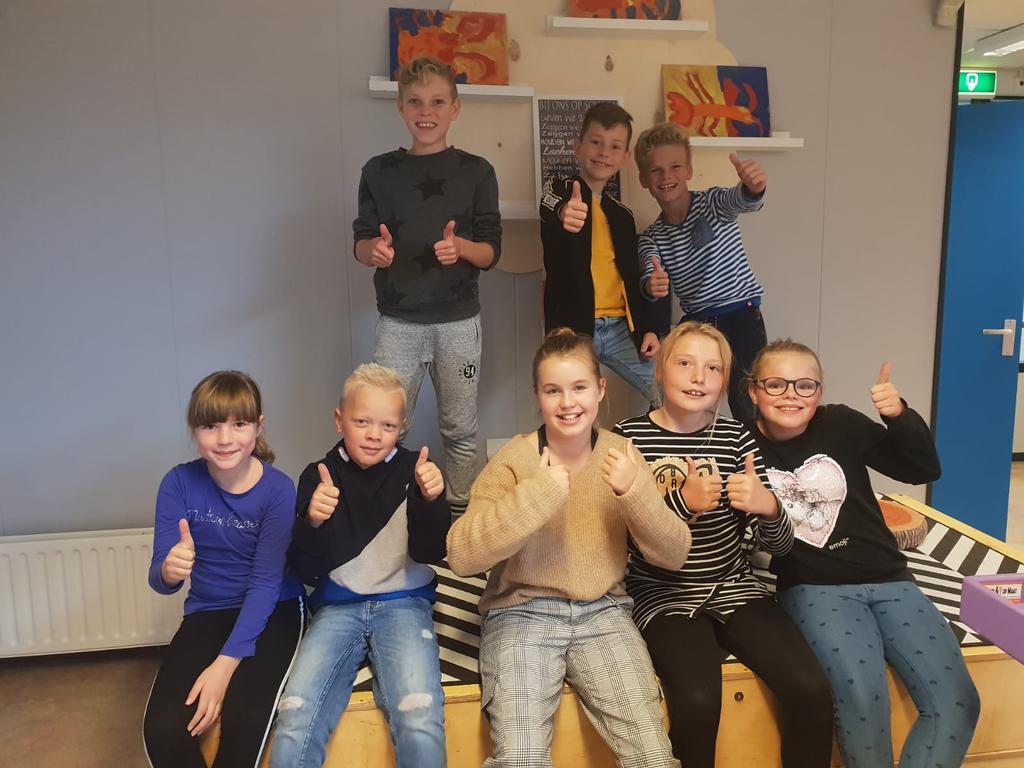 LEERLINGENRAAD Al een aantal jaren is er op school de leerlingenraad. De kinderen in de leerlingenraad worden door de klas gekozen vanuit groep 5 tot en met 8.