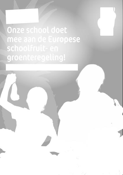 De kinderen krijgen op drie vaste dagen in de week, namelijk woensdag, donderdag en vrijdag, gedurende twintig weken een portie groente of fruit uitgereikt tijdens de ochtendpauze om in de klas op te