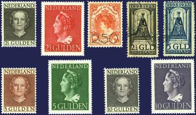 Tevens wat Port en Roltanding* 596 Nederland 1852-1984 in Davo album. Collectie overwegend gebruikt met o.a. nrs. 1 t/m 79 en vanaf 1925 zeer goed gevuld wb. tevens wat Postbewijs, Port en Roltanding.