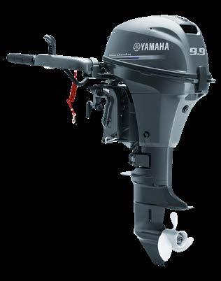 Het CDI ontstekingssysteem van Yamaha zorgt voor een betrouwbare, snelle start en met de draaigasgreep en het vooruit neutraalachteruit-