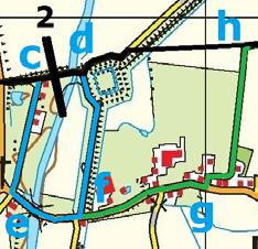 Op het eind van pijl 9 controle X. Het begin van pijl 10 lag op het industrieterrein Vaartwijk zelf. Dus over een deel van pijl 10 het begin oppakken. Hier stond geen controle.
