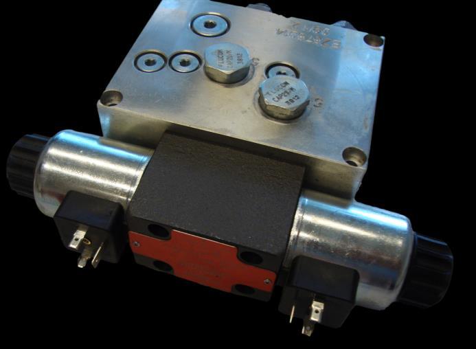 3.2. Bepalen stuursnelheden Het manifold is standaard uitgerust met een proportioneel ventiel (Figuur 18).