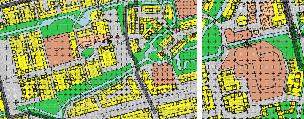 Bestemmingsplan Zuidwest 3 [Tanthof]: Maatschappelijk West Oost 1 Angolastraat/ Bikolaan Ruime contour bouwvlak Max hoogte 7m max 60% 2 Derde Werelddreef