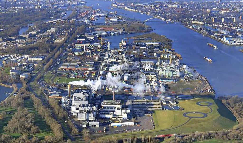 Bridging science to practice 4 Wat is de relevantie van industriële effluenten Het aantal Nederlandse industriële afvalwaterzuiveringen (182)