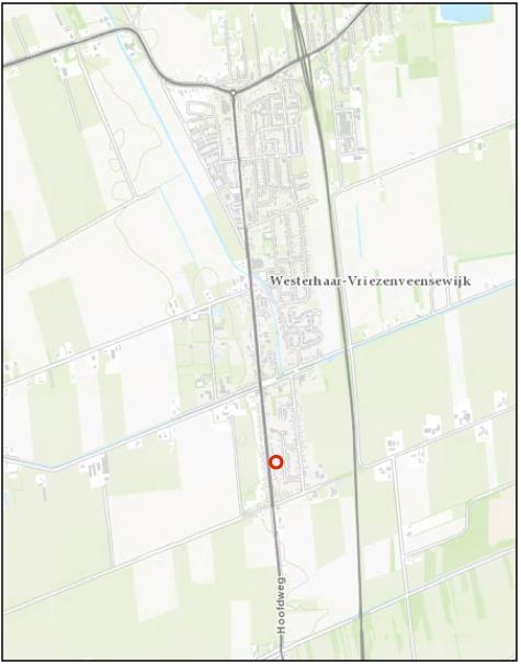HOOFDSTUK 1 INLEIDING 1.1 Aanleiding Aan de Hoofdweg (naast nr. 32a) te Westerhaar-Vriezenveensewijk ligt een onbebouwd perceel.