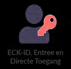 ECK-iD, Entree en Directe Toegang Het ECK-iD is een unieke, bestendige digitale identiteit voor het gebruik van digitaal lesmateriaal.
