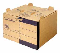 Opslag & archiveren Jumbo container Deze container biedt ruimte aan 3 Loeff boxen, 3 Universeel boxen, 3 Classic boxen of