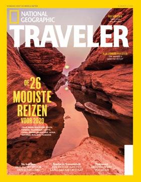 000 National Geographic Traveler schrijft over reisbestemmingen met een specifiek en eigen karakter