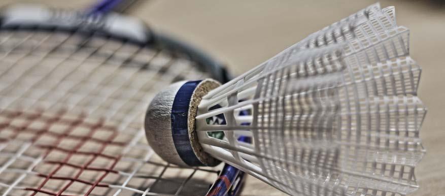 Badminton Bij badmintonclub RBC Slash staat plezier voorop. Deze echte recreantenclub, die in 2020 haar 40-jarig bestaan viert, heeft als motto Leuk en betaalbaar sporten.