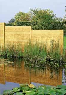 MASSIEFSCHERMEN EXO ECRANS MASSIFS EN EXO ZELF UW EIGEN TUINWAND UITVOEREN IN EXOTENHOUT? HET KAN, MET ONZE GLEUFPALEN EN PROFIELEN IN VERSCHILLENDE DIKTES EN VORMEN.