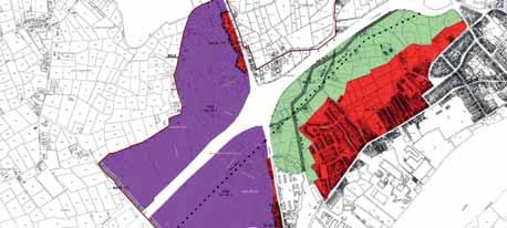 18 181 Ontwikkeling Burcht Herveroveren van het landschap Ten zuiden van de E17 ontstaat een nieuwe mogelijkheid voor ontwikkeling dankzij de berm: er wordt stilte gecreëerd en de landschappelijke