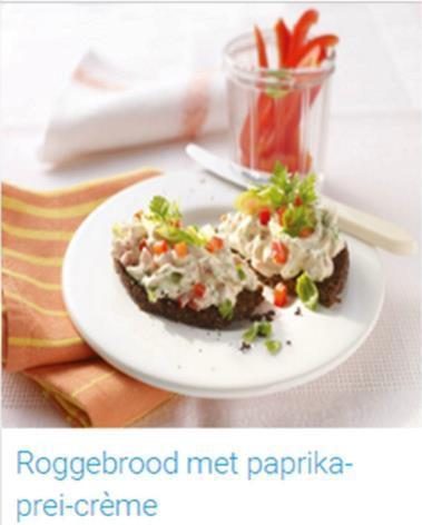 Roggebrood met paprika-prei-crème (5) - 15 min 2 gemakkelijk Ontbijtgerechten Maak het jezelf gemakkelijk met dit snelle recept. Lekker als ontbijt of als lunch.