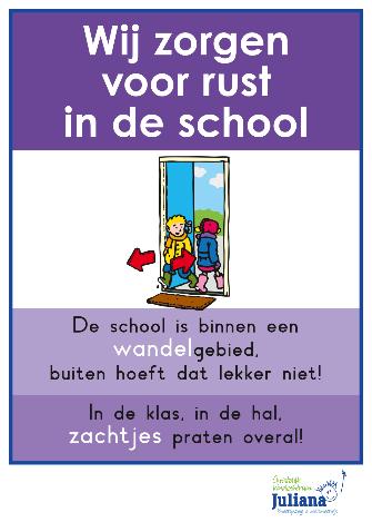 Bij te roekeloos gedrag (ouders met jongere kinderen en kinderwagens hinderen), worden ze hierop aangesproken door de pleinwacht en eventueel de eigen leerkracht.