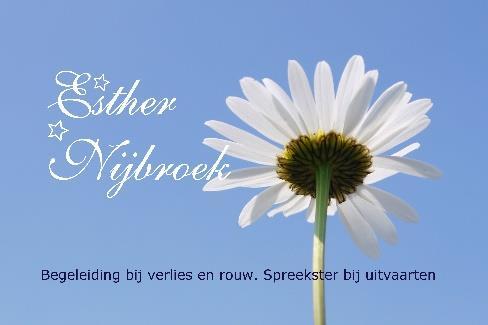 Esther Nijbroek Hasselt 14 7152 KV Eibergen 06-23497265 info@esthernijbroek.