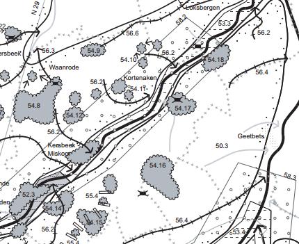 3.2 AGNAS De site is gelegen aan de rand van het Herbevestigd Agrarisch Gebied (HAG) Land- en tuinbouwgebied van Tienen tot Halen, tussen de Velpe en Grote Gete. 3.2.1 Gewenste ruimtelijke structuur 3.