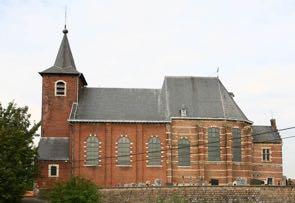 1. IDENTIFICATIE EN AFBAKENING VAN HET BEOOGDE GEBIED (opgemaakt door Studiebureau Monumentenzorg) De Sint-Maria Magdalenakerk bevindt zich aan de Bergstraat te Neerlanden (Landen), Afb.