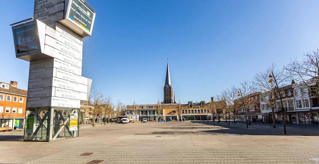 DE OPDRACHT Nieuw Marktplein van en voor de Hengeloërs Via een traject van co-creatie worden inwoners en belanghebbenden nadrukkelijk uitgenodigd ideeën in te brengen.