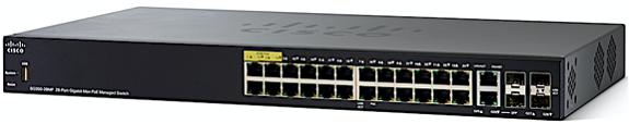 Ontvang de SX350 Series Full Managedswitches Inleiding De Cisco SX350 Series Full Managed-switches zijn standalone switches die Fast Ethernet (FE)/Gigabit Ethernet (GE) en Small Form-Factor Pluggable