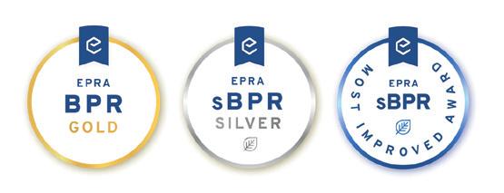 Goud voor Jaarverslag 2019 en Zilver voor Duurzaamheidsverslag 2019 Het Jaarverslag 2019 van Intervest heeft opnieuw een EPRA Gold Award in de wacht gesleept tijdens de jaarlijkse conferentie van de
