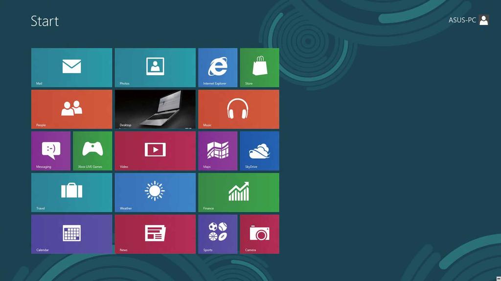 Windows -UI Windows Embedded 8 is uitgerust met een gebruikersinterface (UI) met tegels, waarmee u Windows -toepassingen gemakkelijk kunt ordenen en openen vanaf het startscherm.