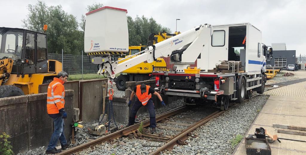 Richie: Ik laat zien waar Rail Services gehuisvest is en waar straks (een deel van) de nieuwe Railinfrabedrijf collega s komt te zitten.