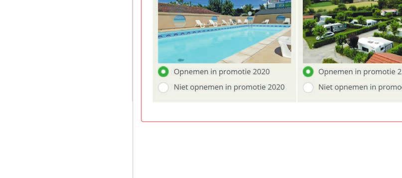 In dit geval klikt de inspecteur op de laptop op Voorstel bij het onderwerp CampingCard ACSI, en vult verder alle gegevens in die u al wel weet.