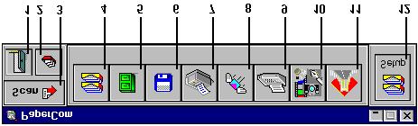7. Werken met Papercom Let op: Papercom is niet beschikbaar voor Windows NT. Papercom geeft u snel toegang tot de vele functies van de scanner. U hoeft bijna niets in te stellen.