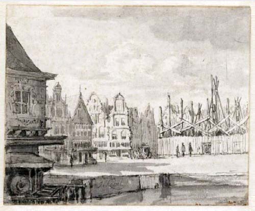 We zijn nu in de tijd aangekomen dat Balthasar Florisz van Berckenrode zijn beroemde kaart van de stad uitbracht: 1625.