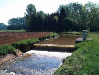Oosterlo en de Hellebrug ingericht zijn als overstromingsgebied.