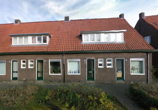 3 Beschrijving, indeling en inrichting woningen De Mars Algemene beschrijving De praktijktesten zijn uitgevoerd in arbeiderswoningen die gebouwd zijn in 1931 aan De Marsweg in Zutphen.