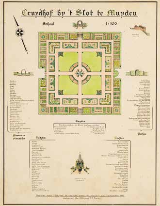 Een graaggeziene gaste op het kasteel ten tijde van Hooft was de dichteres Maria Tesselschade. Zij had een groot talent voor het maken van bloemsierkunst.