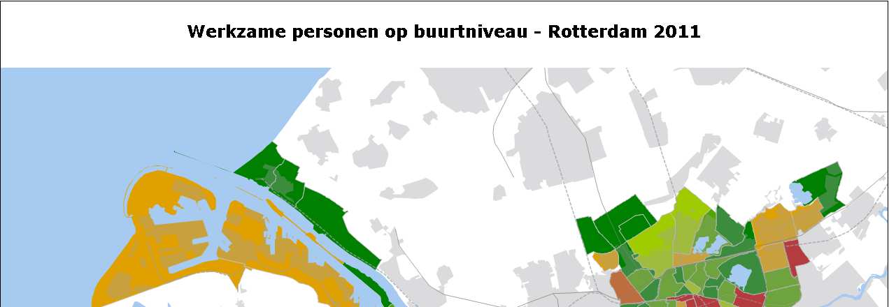 werknemers uit Zuid (Gemeente Rotterdam et al., 2012). De kantoren op deze locatie vormen, samen met de Ahoy en de Kuip, bovendien de enige bovenregionale functies in Zuid (Goudappel Coffeng, 2009).