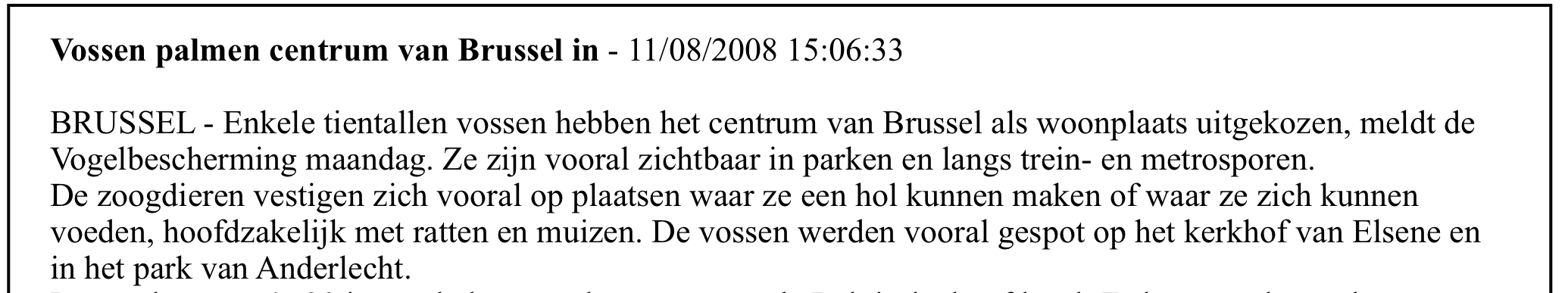 Het gesprek in de nieuwsronde spitst zich toe op het inhoudelijke en roept bij de kinderen vragen op. De voorkennis wordt geactiveerd.