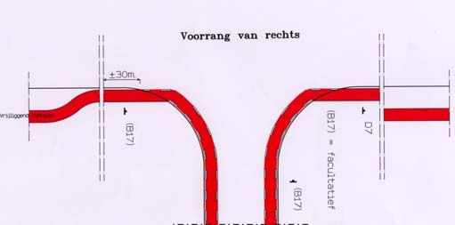 tekening 13 tekening 14 Dit zijn courante situaties in verblijfsgebieden.