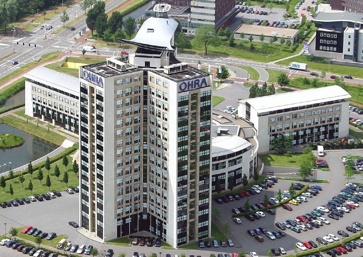 OHRA-gebouw Arnhem (Delta Lloyd Groep) Energielabel E; BVO = 34.