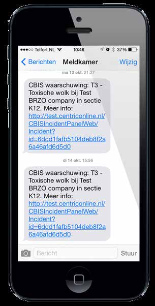 Communicatie van het grootste belang Een kwestie van goed regelen CBIS is een zogenaamde webapplicatie, waarop inmiddels tientallen bedrijven in Moerdijk zijn aangesloten.